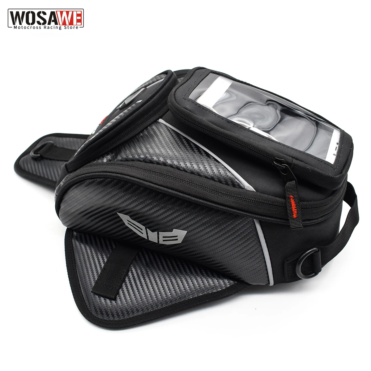Мотоциклетные сумки WOSAWE с топливным баком женская сумка для наушников сенсорным