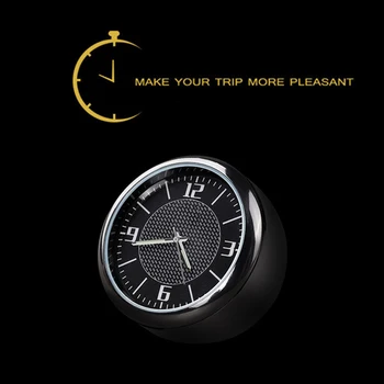 

Car Clock Ornaments Auto Watch Air Vents Outlet Clip Luminous Automotive Dashboard Time Display Clock In Car Accessories Gift