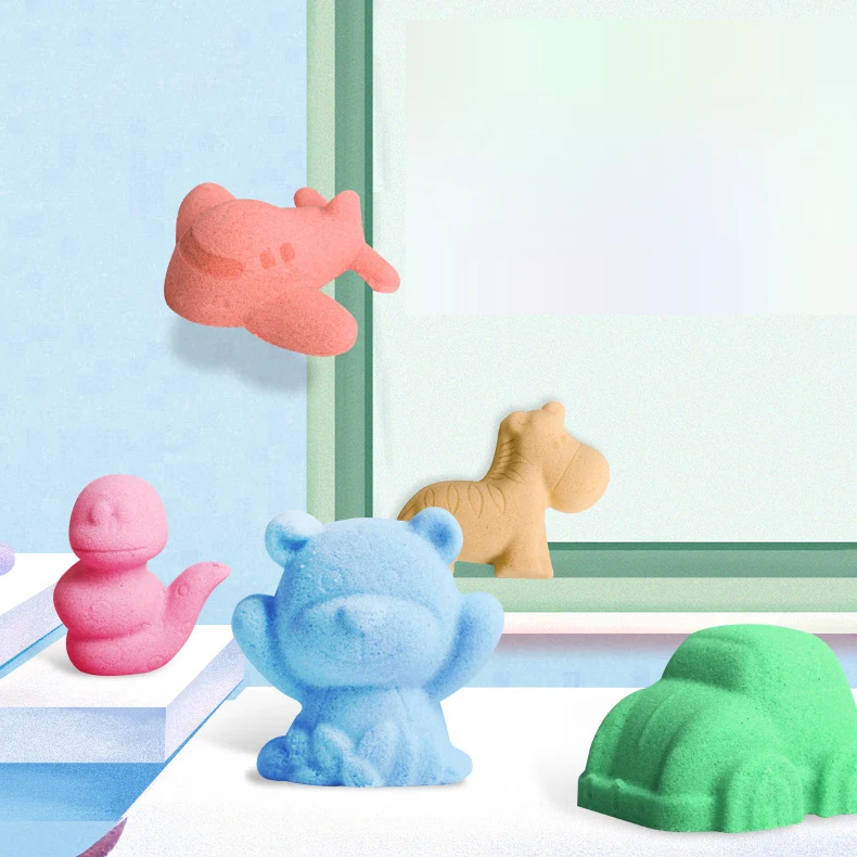 DIY Поставки слаймов Plasticine моделирование формы комплект глины песочный слайм