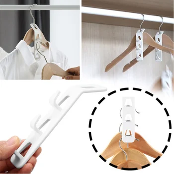 

4PCS Multi-layer Hanger Connection Thicken Household Clothes Hook,,