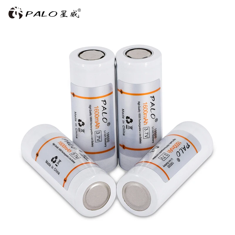 Imr 18500 Lot De 4 Batteries Rechargeables Li-Ion 1600 Mah 3,7 V Avec - Foto 5