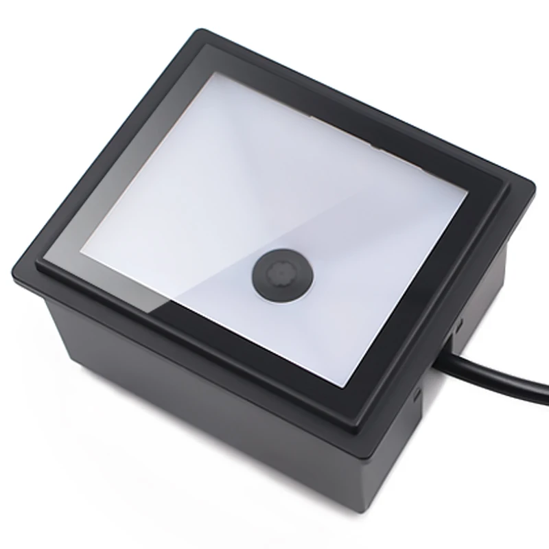 Waterproof CMOS QR 2D Black Fixed Mount Barcode Scanner For Kiosk Vending Access Control EP8000Y