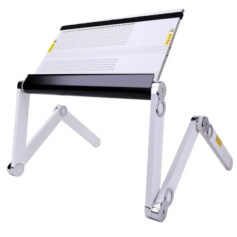 5%New European Easy To Pull Flat Tablet Laptop Stand Bed With Lazy Table Folding Lift Desk Multi-function Computer Desk - Цвет: style1