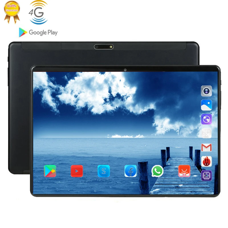 

4G LTE MID Global Bluetooth Wifi phablet Android 9.0 10 inch tablet Octa Core 6GB RAM 128GB ROM Dual SIM Cards Tablet 1920*1280