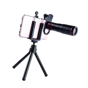 

5 in 1 20X Optic Lens Prism Monocular Telephoto Telescope Set for Phone