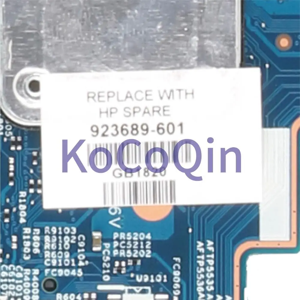 buy  KoCoQin Laptop motherboard For HP Pavillion X360 14-BA Core SR343 i3-7100U Mainboard 923689-601 168