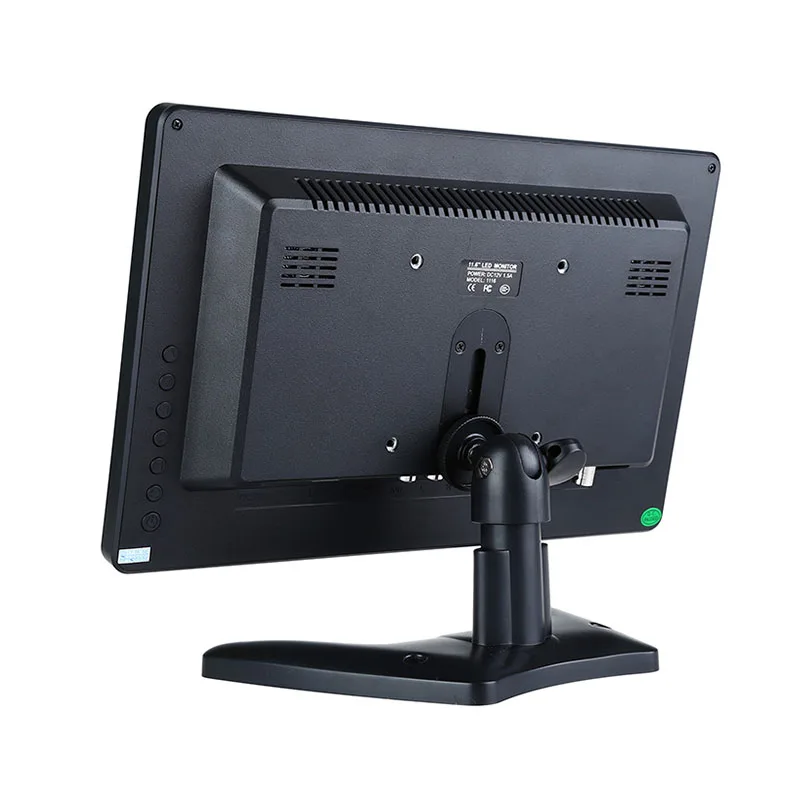 ZHIXIANDA 11.6 inch IPS 1920*1080 industrial desktop monitor for Car CCTV DVR Microscope display BNC HDMI AV VGA USB input