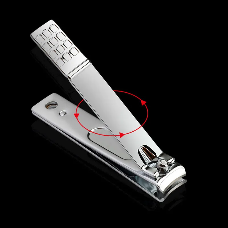 Professional Stainless Steel Nail Clipper Travel Fingernail Cutting Trimmer Machine Toenail Scissors Nippers Plier Pedicure Tool