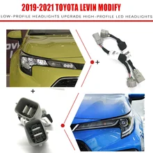 CZMOD Car Headlight Modification Upgrade Special Car Wiring Adapter Harness Cable For Toyota 2019-2021 Levin Plug And Play