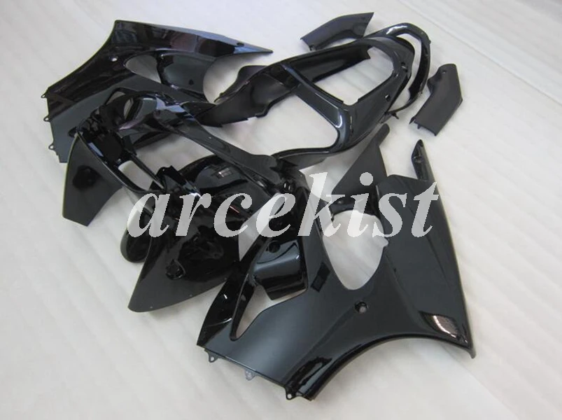 4 бесплатные подарки ABS Обтекатели комплект подходит для kawasaki ZZR600 2005 2006 2007 2008 05 06 07 08 набор всего черного глянцевого