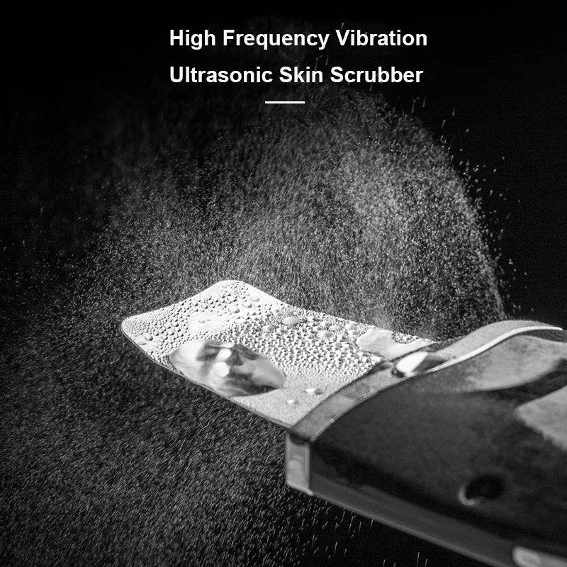 Ultrasonic Ion Deep Cleaning Skin Scrubber Facial Pore Cleaner Peeling Shovel Rechargeable Skin Care Device Beauty Instrument 1