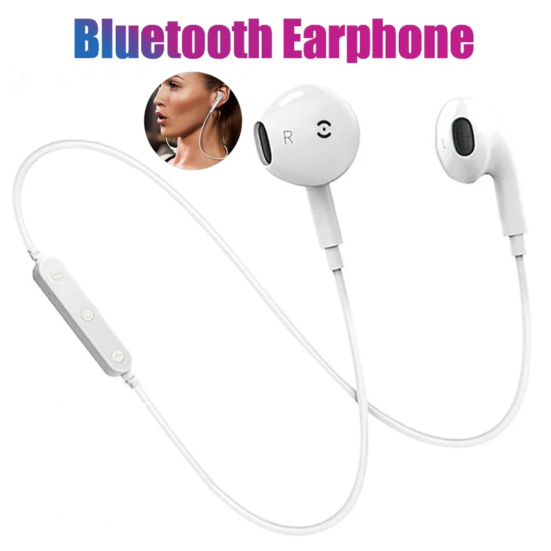 Беспроводные Bluetooth наушники с шумоподавлением, гарнитура, гарнитура, бас, стерео, спортивные наушники с шейным ремешком, наушники с mi для Xiao mi huawei
