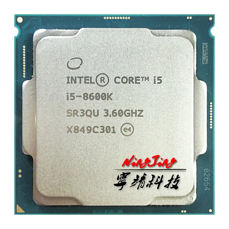 Процессор Intel Core i5-8600K i5 8600K 3 6 ГГц ядер Кэш-память 9 Мб 91 Вт тип разъема LGA 1151 б/у |