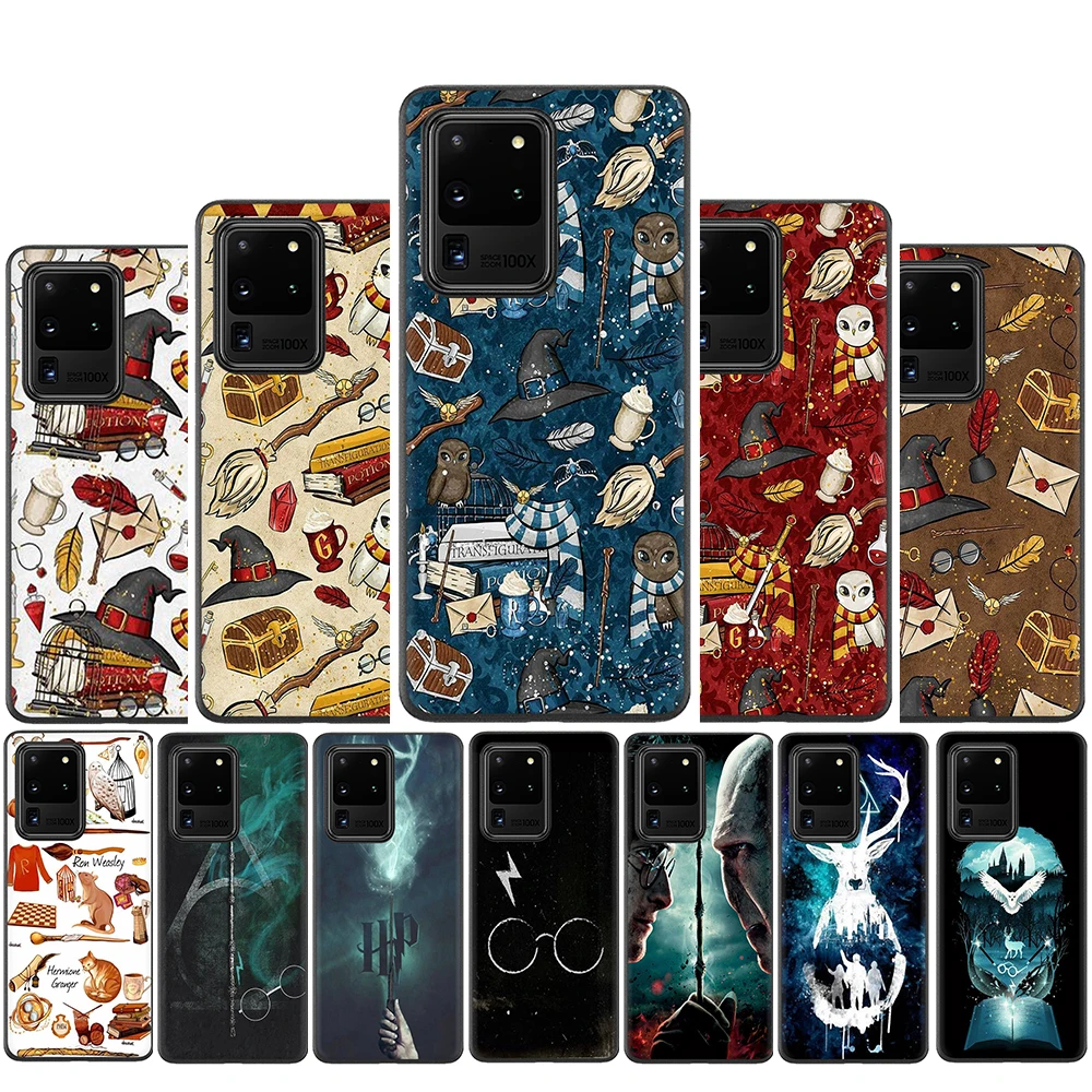 

Harry Potter Comics Customer Custom Silicone Case for Samsung S10 Note 10 Lite S20 Plus Ultra A01 A11 A21 A41 A51 A71 A81 A91