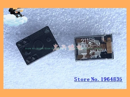 Реле 211SB D005 M 6 5VDC 4100|Реле| |