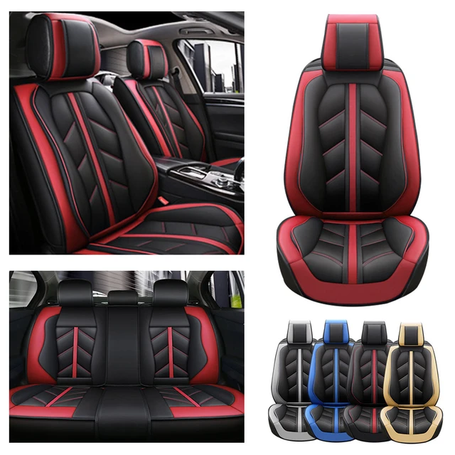 Luxury Design Universal Car Seat Cover Leather 5seats - AliExpress