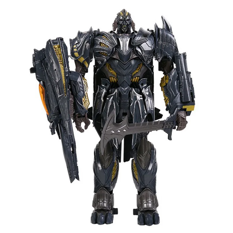 Megatron Трансформаторы 21/22/25 см или рюкзак с изображением трансформеров оптимуса прайма и Мегатрон часового Родимус премьер-Новое прибытие Автоматический робот игрушка ABS C0897 горячие игрушки - Цвет: Megatron