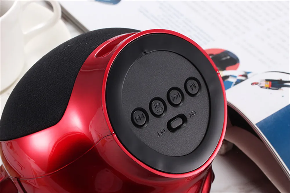 T9 кошачья голова Bluetooth динамик переносной мини симпатичный динамик с микрофоном Поддержка TF карты модный стиль динамик