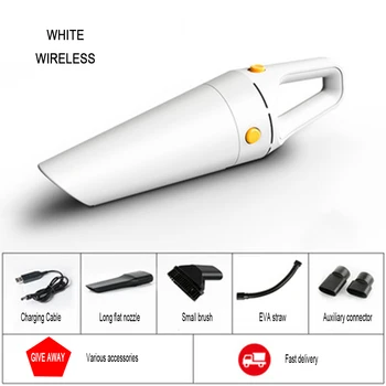 

Vacuum Cleaner Cyclone Suction Car Cordless Rechargeable Home Powerful For Pet Hair Vacuum Cleaner Mini Portable Cleaning Tools