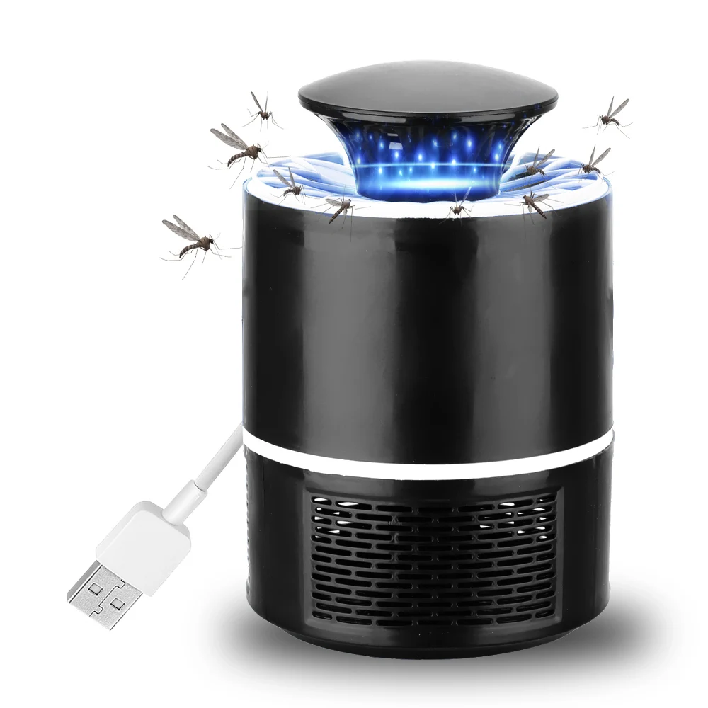 Lampada Elettrica Usb Mosquito Killer Fly Mosquito Trap Light Lampada Per Trappola Per Insetti Lampada Repellente Uv Soggiorno Controllo Dei Parassiti