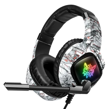 

ONIKUMA K19 RGB Gaming Headphone Stereo Noise Reduction Headset for PS4/PC/X box/Laptop/Tablet/Phone/NS