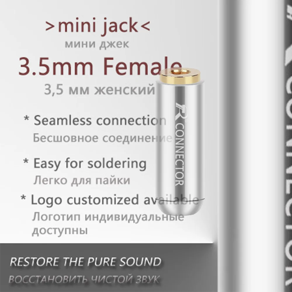 10 шт. алюминиевые 4 полюсные разъёмы 3 5 мм|4 wire|earphone connectorsaluminum wiring connectors |