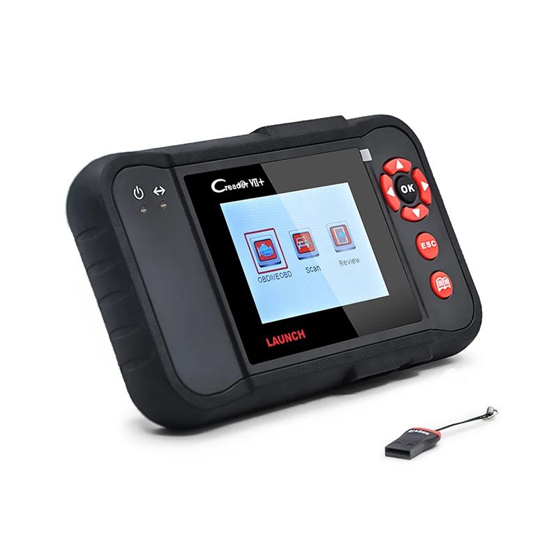 

Launch X431 Creader VII+ OBD2 Code Reader OBDII Automotive Scan Tool Standard 16PIN OBDII Diagnostic Fault Code Auto Code Reader