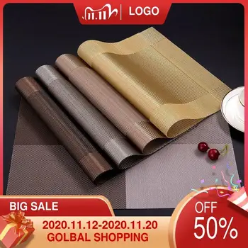 

Insulation Mat Table Mat Western Mat Nordic Scald Preventing Met Bowl Mat PVC Thermal Insulation Waterproof Plate Mat Home