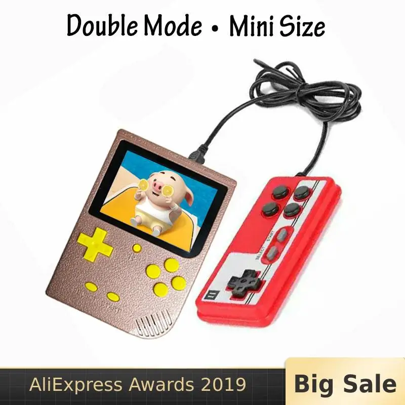 

Handheld Game Console 3 inch Color Screen Retro Gaming Player Built-in 1000 Classic Games 64 Bit Controller Devices for FC Games