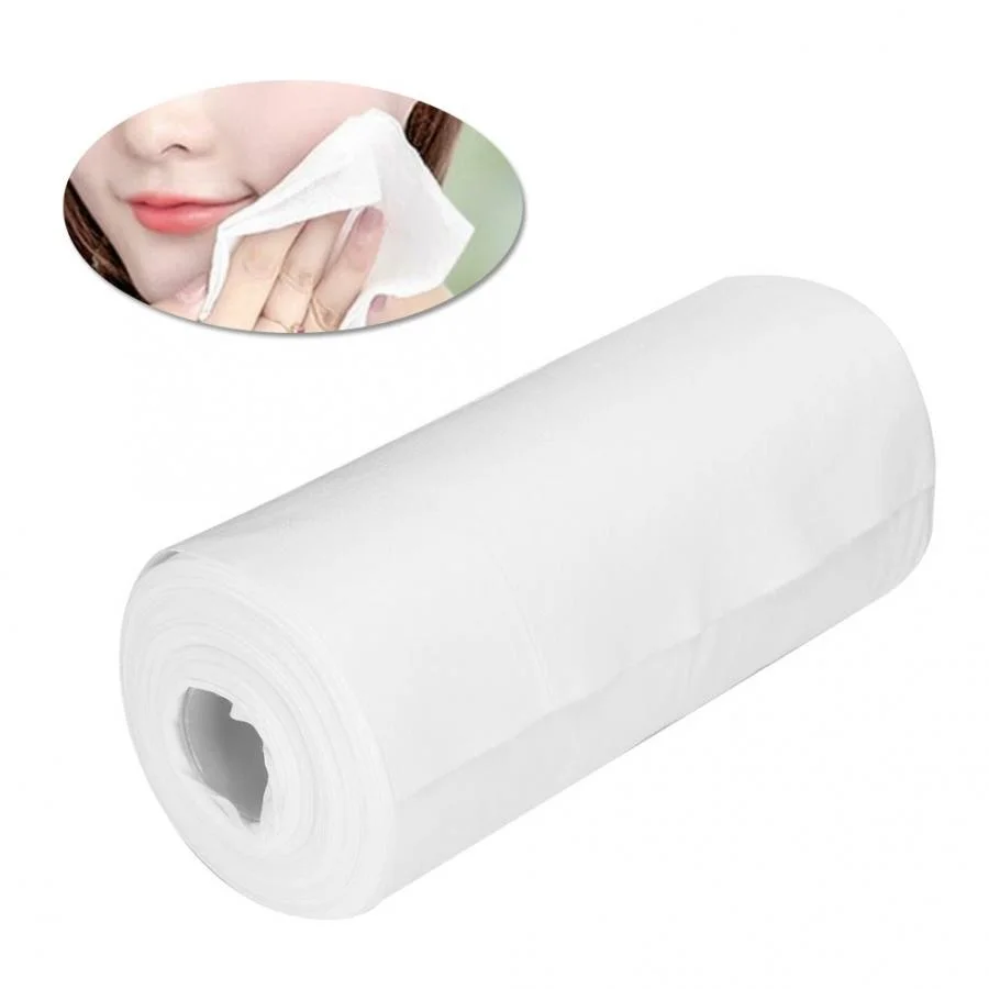 100Pcs/Roll Disposable Face Towels bathroom Cotton Face Cleansing Towel Soft Facial Tissue Makeup Wipes Remover Pad Makeup Tools 3