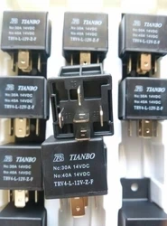 10PCS/LOT NEW CAR AUTO 12V relay TRV4-L-12V-Z-F 24V DC24V 24VDC 30A 40A 14VDC 5PIN | Обустройство дома