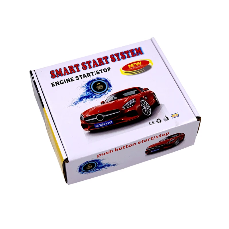 Balight Автомобильная сигнализация, кнопка зажигания двигателя, RFID замок, стартер зажигания, бесключевая система запуска, противоугонная система, NQ-ST9002