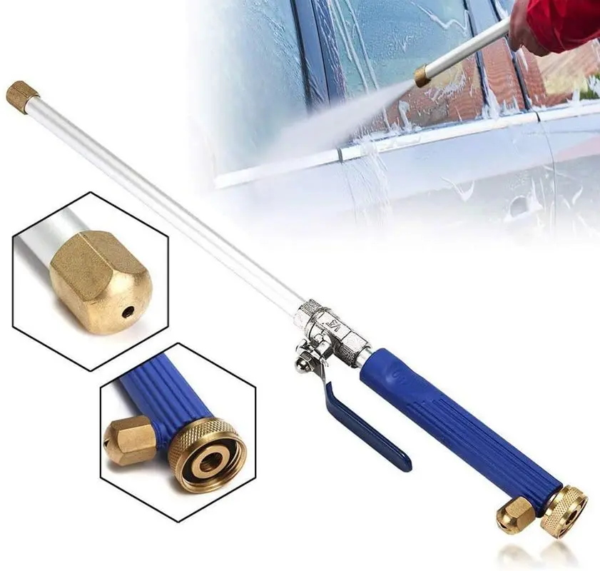 

Garden high-pressure water gun 46cm nozzle garden washing machine hose wand nozzle sprayer nozzle watering nozzle cleaning tool