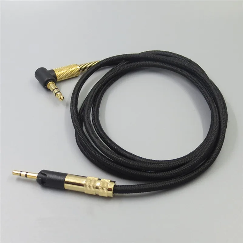 Замена аудио кабель для Sennheiser HD518 HD558 HD598 M40X M50X наушники шнур гарнитуры провода разъем аудио удаленный микрофон