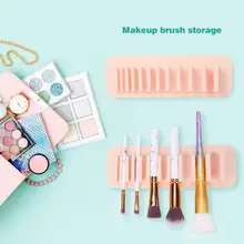 Зубная щетка косметический держатель щеток для макияжа Органайзер сушильная стойка для хранения Подставка для всасывания настенного типа силиконовая пористая позиция дизайн