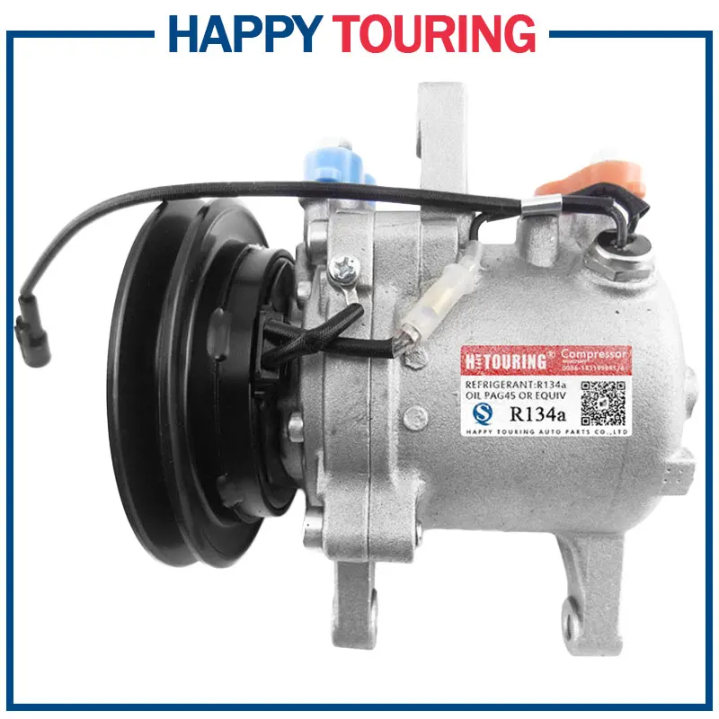 SV07E CAR A/C Compressor For Kubota Tractors Replaces Single Goove 12 Volt 4472206771 4472206750 4472605540 4471806430 | Автомобили и