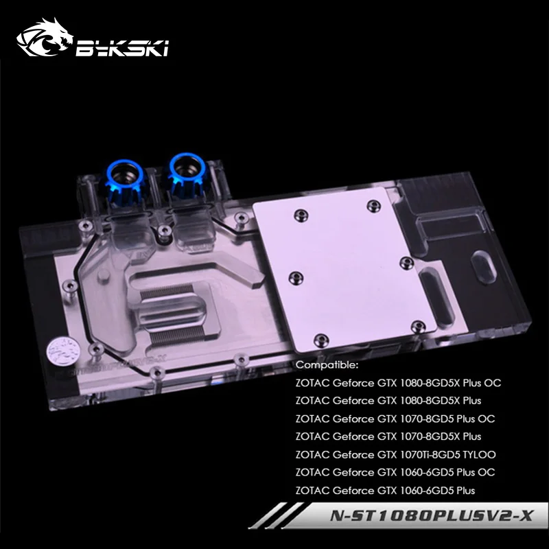 Bykski gpu кулер для ZOTAC Geforce GTX 1080 8GD5X Plus OC/ZOTAC 1070 8GD5 1060 6GD5 Plus|Кулеры/вентиляторы/системы