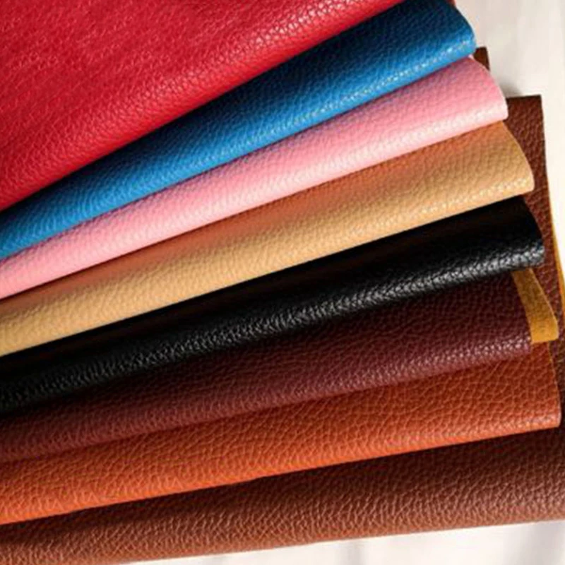 1Pc 20*15cm Faux PU Leather Fabric Bow Bag Sofa Car Seat Sewing Repair Material Handmade Crafts Home Decoration DIY Accessories images - 6