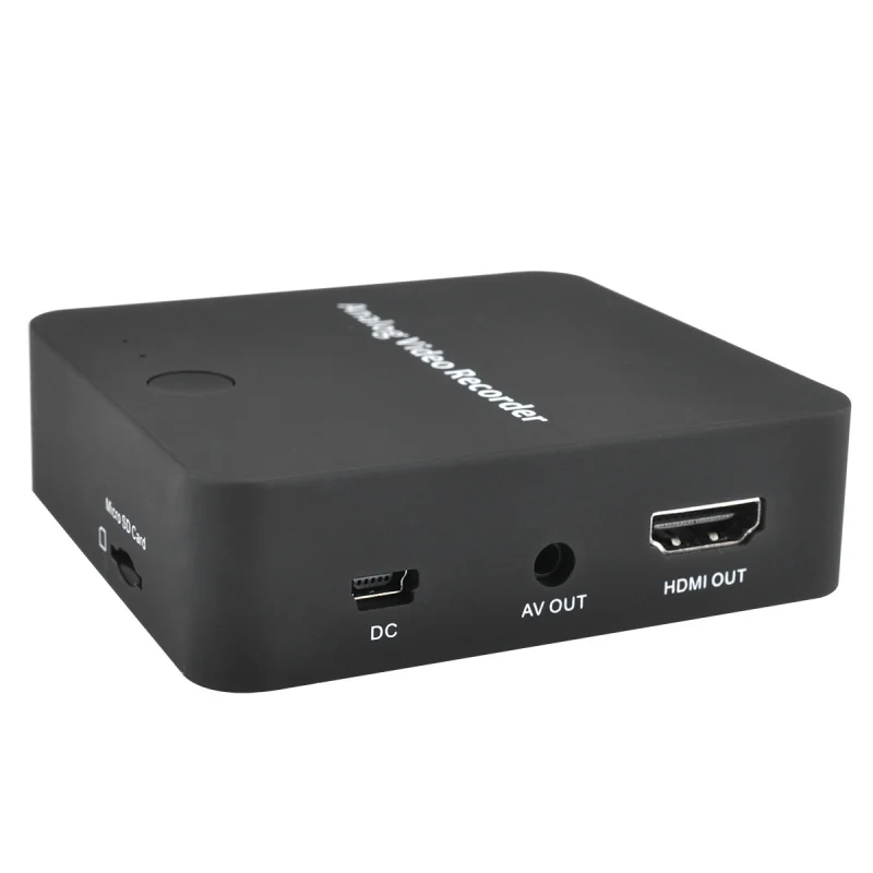 Цифровой видеорегистратор конвертер с аудио-видео входом AV HDMI выход на MicroSD TF карту Ezcap 272 AV захват аналоговый