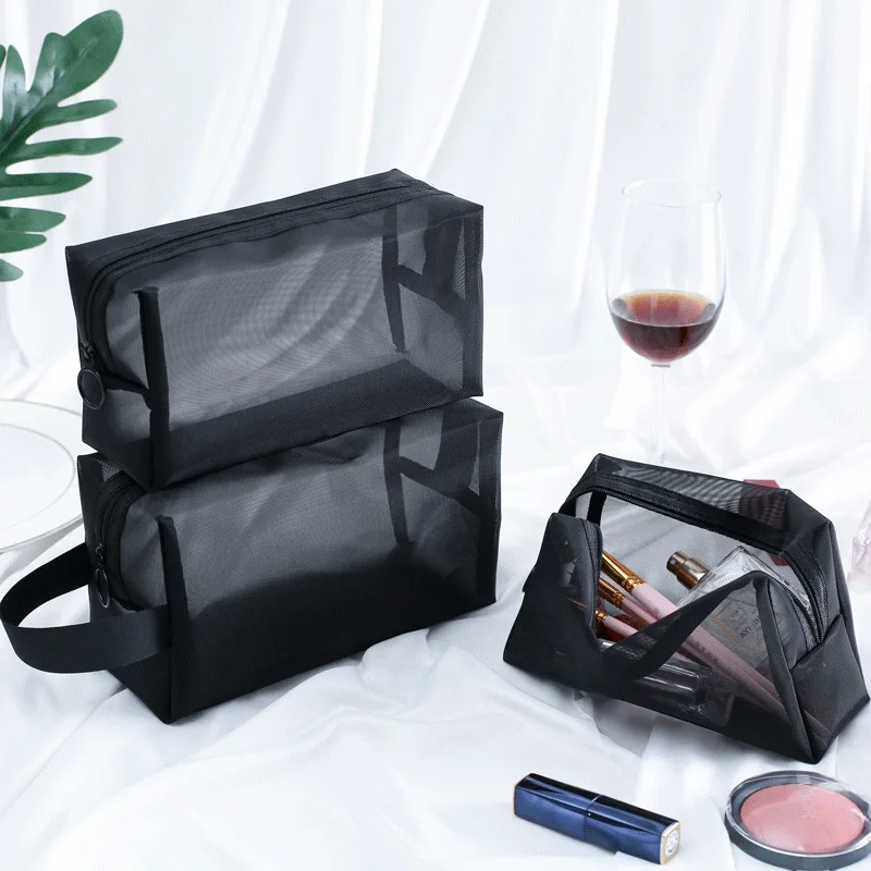 

Multifunctional Cosmetic Bag Women Toiletry Transparent Organizer Travel Necessaire Makeup Storage Speedy Pouch Accessories Item