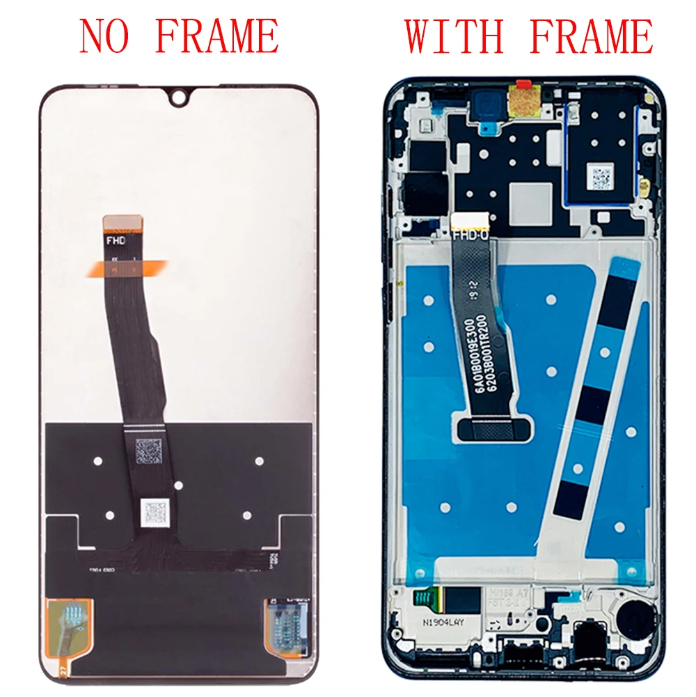 Оригинальный ЖК дисплей 6 15 дюйма для Huawei P30 Lite/ Nova 4E сенсорный экран дигитайзер в