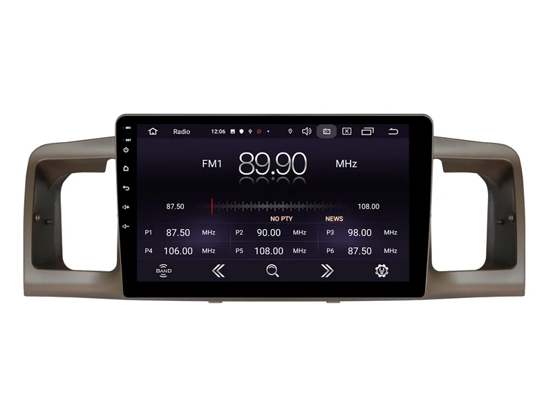 Прямая с фабрики OTOJETA Android 9,0 Автомобильный мультимедийный радио для Toyota Corolla EX 2007 Автомобильный видеорегистратор gps навигация