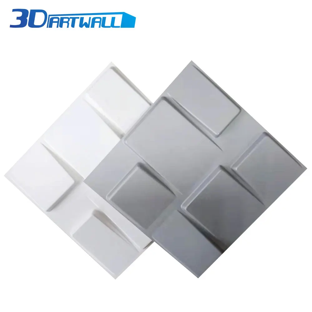 3DARTWALL 3D стеновые декоративные панели керамическая плитка художественный дизайн текстурированные современные декоры Упаковка из 48 плитки 129 Sf