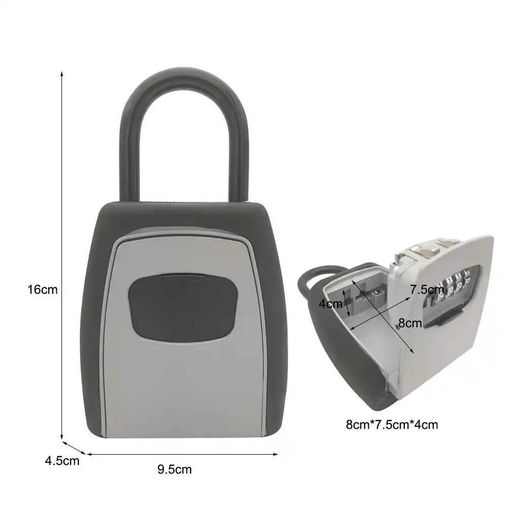Outdoor Key Safe Deposit Box Key Storage Safe Box With Code Combination Lock Box For Keys Safes Aliexpress
