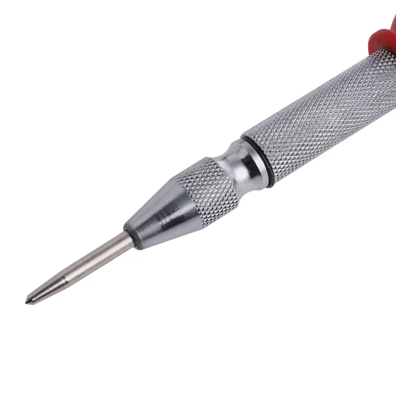 

Drop Shipping New Semi-Automatic Center Punch Hole Impact Spring Loaded With Protective Sleeve