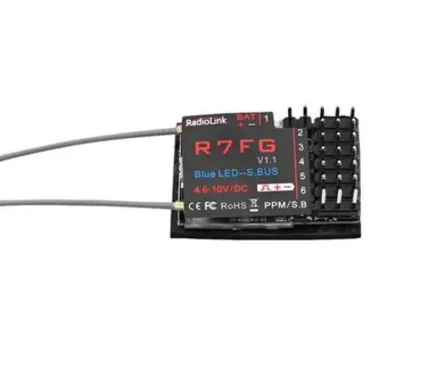 R7FG1 Radiolink R12DSM R12DS R9DS R8FM R6DSM R6DS R6FG R7FG приемник 2,4G усилитель сигнала для передатчика радиоуправляемой модели 20% OFF - Цвет: R7FG1