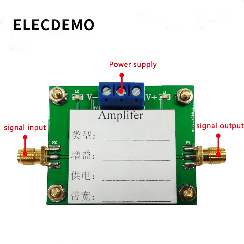 OPA657 Module High Speed Low Noise Wideband Op Amp FET Non Inverting Amplifier High Speed Current 3