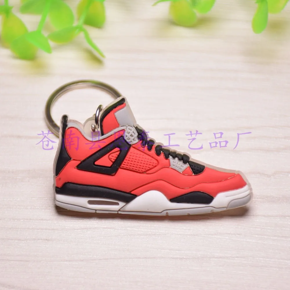 В настоящее время доступны AJ Nike Air Jordan 4 поколения кроссовки брелок для фанатов брелок AJ