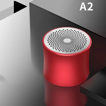 

TWS A2 Speaker Bluetooth 4.2 Support TF Card Metal Speaker HD Noise Reduction Mini Wireless Speaker Bluetooth Speakers Portable