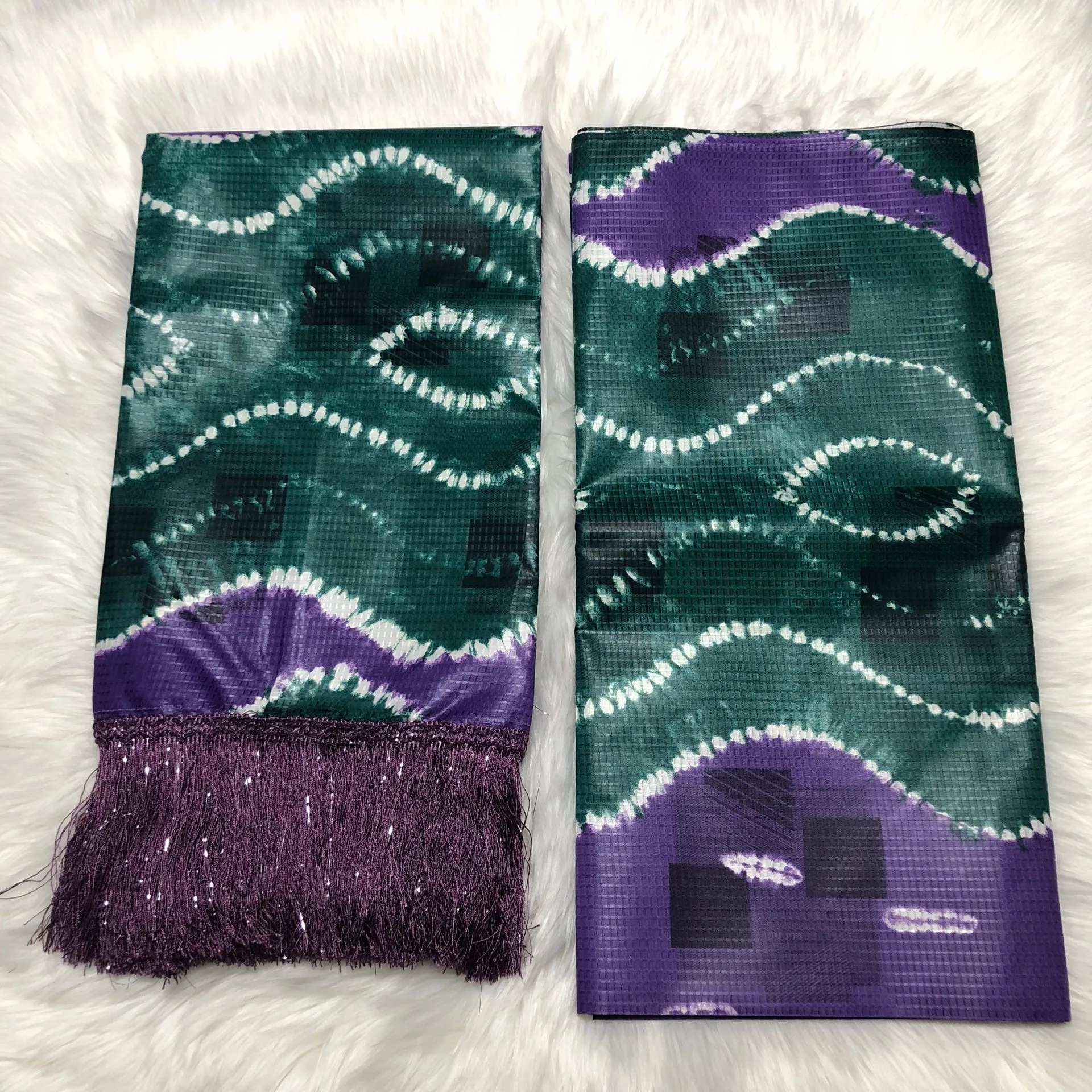 Африканский Базен Riche Brode ткань Дамаск Shadda Guinea парча кружевной материал ткань с кисточкой для платья-BT 30